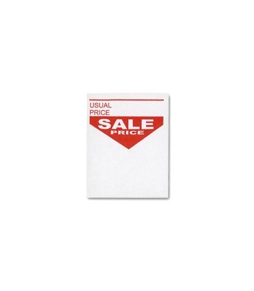 Adhesive Label: USUAL /SALE PRICE