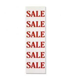 Banner: SALE SALE SALE - Red on White