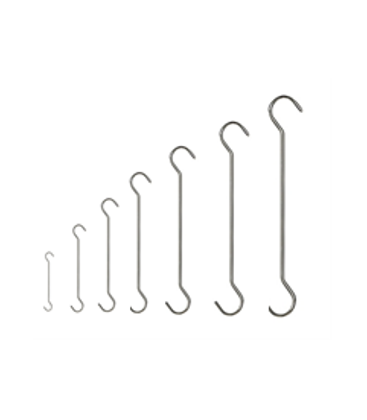 Wire Hooks - Double Ended