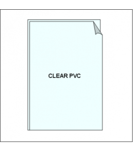 Clear PVC Sleeve - for Ticket Frames