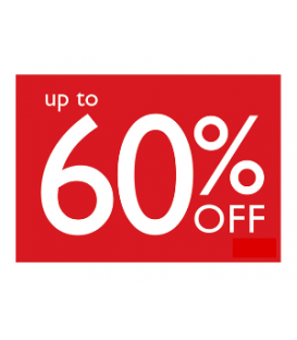 Sale Card: UP TO 60% OFF