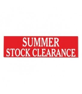Banner: SUMMER STOCK CLEARANCE