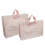 Flexi Loop Bags - Striped - Pink & White