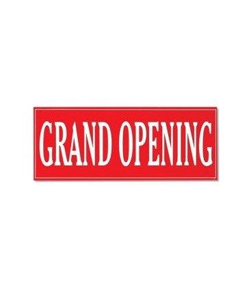 Banner: GRAND OPENING