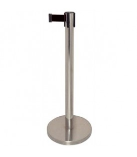 Barrier Post: Stainless Steel with Tape