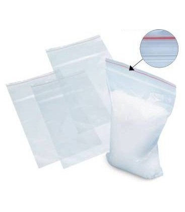 205x100mm Resealable Plastic Bags
