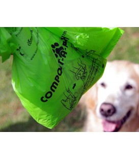 Compost-a-Pooch dog waste bags pkt 3 rolls