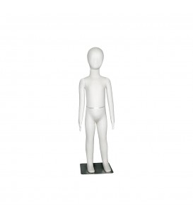Mannequin - Bendy Child 6YRs - White