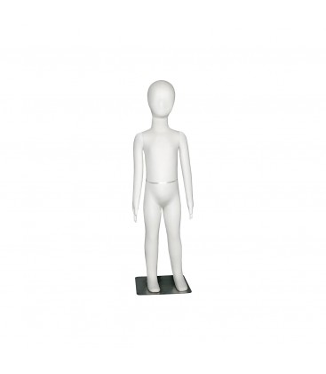 Mannequin - Bendy Child 6YRs - White
