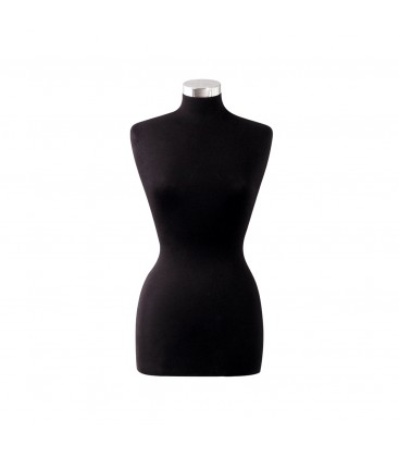 Fabric Bustform - Female - 10-12 to Thigh (Black)
