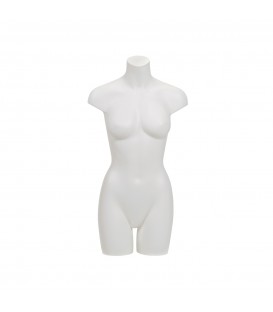 Female 'Style' Torso with Flange - Size 10- 12 - White
