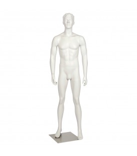 Budget Mannequin - Male 'with Head' - White