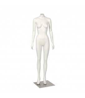 Budget Mannequin - Female 'Headless' - White