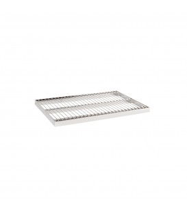 Wire Metal Shelf to suit 600W Bay - Chrome - 400D x 30mm Thick