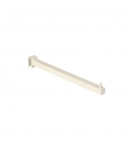 Straight Arm to suit Rectangular Rail - White - 300mmL - made from 18 x 18mm Tube