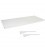Fast Fit Metal Shelf inc Dual Angle Brackets - suit 1200W Bay - White - 500D x 30mm Thick