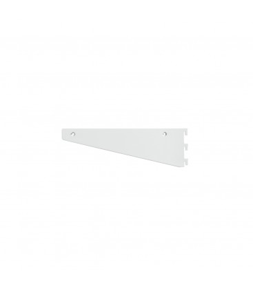 Heavy Duty Shelf Bracket Set - White - 300mm - inc Screws & Tool