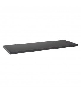 Laminated Timber Shelf - Black - suit 1200W Bay - 400mmD x 30mm Thick
