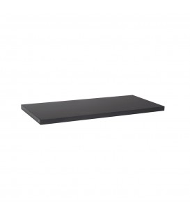 Laminated Timber Shelf - Black - suit 900W Bay - 400mmD x 30mm Thick