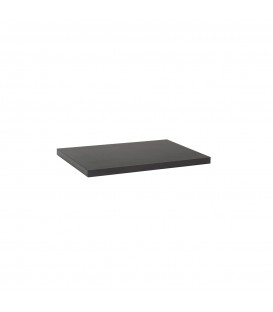 Laminated Timber Shelf - Black - suit 600W Bay - 400mmD x 30mm Thick