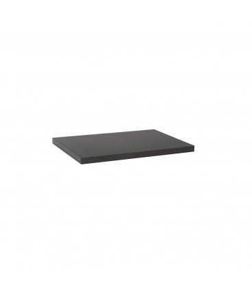 Laminated Timber Shelf - Black - suit 600W Bay - 400mmD x 30mm Thick