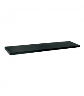 Laminated Timber Shelf - Black - suit 1200W Bay - 300mmD x 30mm Thick