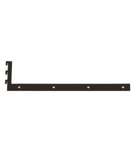 Base Shelf Bracket Set - 500mmL - Black - With Screws & Tool