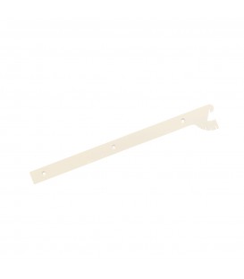 Shelf Bracket Set - Multi Angle - 400mmL - White - With Screws & Tool
