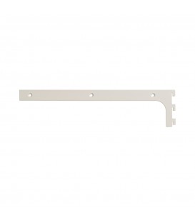 Shelf Bracket Set - 400mmL - White - inc Screws & Tool
