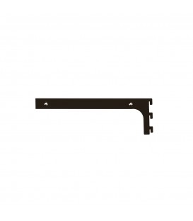 Shelf Bracket Set - 300mmL - Black - inc Screws & Tool