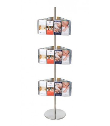 Expanda Carousel - 36 DL or Trifold - Silver