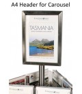 Expanda Carousel - A4 Header Sign - Silver