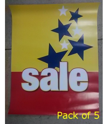 "Sale" with stars Poster