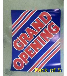 "Grand Opening" Small Paper Banner