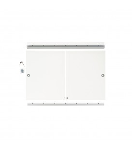 Sliding Door Kit & Lock for Short Counter (F4012WH) - White