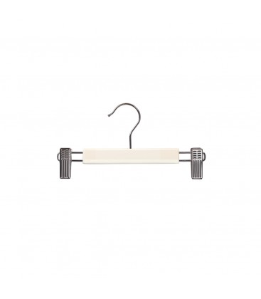 Hanger Baby Clip Timber 230mm wide White