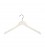 Hanger Shirt Timber with Notches 410mm wide White