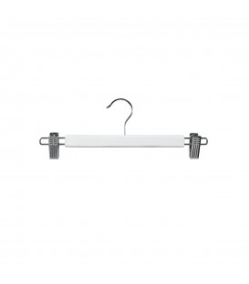 Hanger Clip Timber with metal Clips 330mm wide White