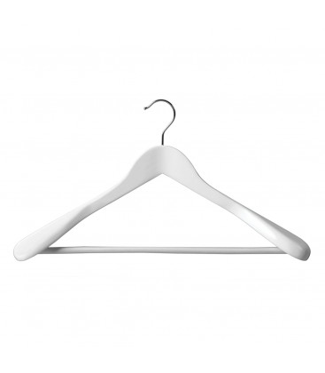 Hanger Suit Large Timber 450mm wide White