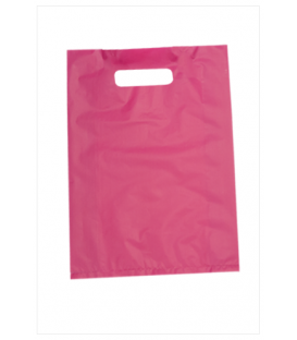 Small Pink Boutique Bags - HDPE  
