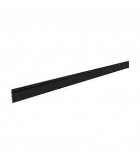 Multipurpose Slatwall Track  1200mm Long x 95mm High Black