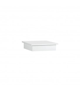 Cube Unit Base  for 1xCube Wide 100mm High White