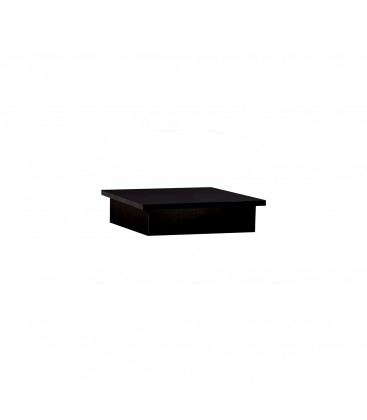 Cube Unit Base for 1xCube Wide 100mm High Black