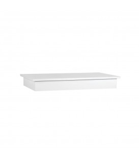 Cube Unit Base for 2xCube Wide 100mm High White