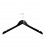 Hanger Shirt Timber with Ribs & Notches 440mm Wide  Black