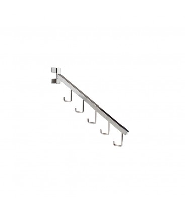 ARM ANGLED 5 HOOKS TWIST-LOCK  380mm