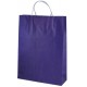 Purple Paper Bags with Carry Handle