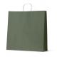 Khaki green extra large paper carry bag