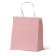 Baby pink small paper carry bag