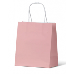 Baby pink small paper carry bag